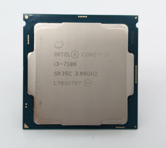 英特尔 I3-7100 7代酷睿双核CPU处理器 散片拆机