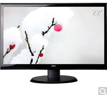 AOC E2250SD 22英寸宽屏显示器 黑色