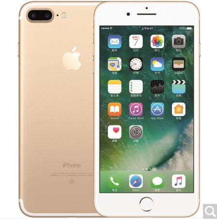 Apple iPhone 7 Plus (A1661) 移动联通电信4G手机 金色 128GB
