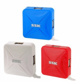 SSK飚王 烽火SHU027 0.6米USB HUB 4口集线器