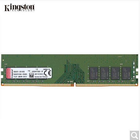 金士顿 DDR4 2400 台式机内存 4G 拆机