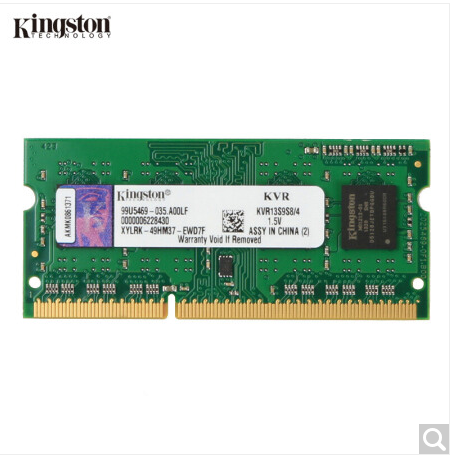 金士顿DDR3 1333 内存条 笔记本2G 拆机