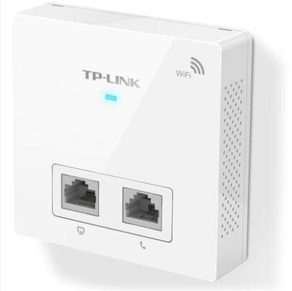 TP-LINK TL-AP300I-DC 300M无线面板式AP薄款wifi接入