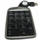 双飞燕 TK-5便携 伸缩线USB数字小键盘 黑色 SUB