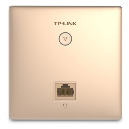 TP-LINK TL-AP302I-POE(香槟金)供电企业级面板式无线AP宾馆...
