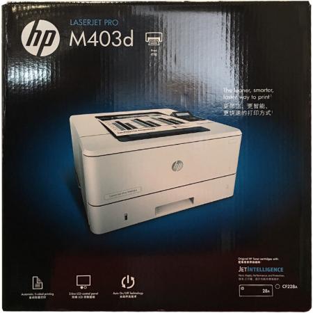 惠普 LaserJet Pro M403d 黑白激光打印机