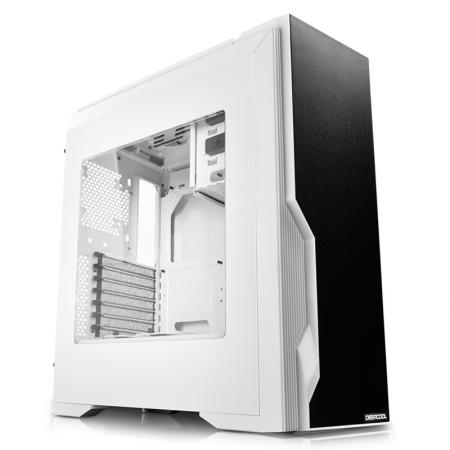 九州风神 公爵 台式电脑主机 水冷机箱 白色