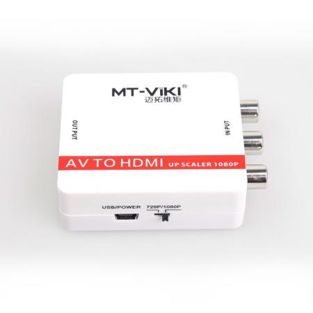 迈拓维矩 HDMI转AV高清转换器 MT-AH01