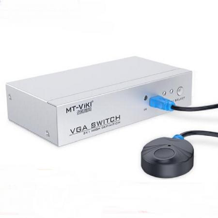 迈拓维矩 自动VGA切换器 带电源 遥控器 MT-15-2DH 2口