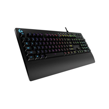 罗技 G213 RGB 有线电竞机械手感守望先锋吃鸡  全尺寸游戏键盘