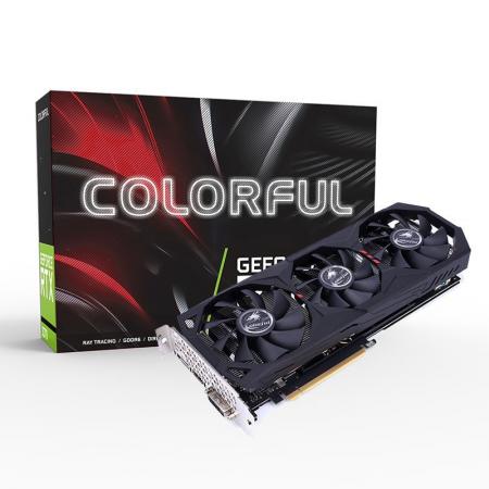 七彩虹 Colorful GeForce GTX1660 Gaming ES 6G三风扇电竞显卡