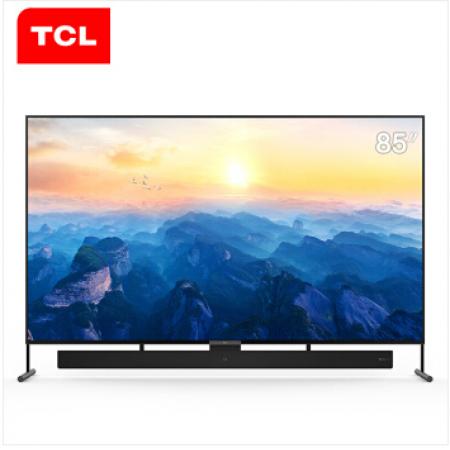 TCL 85X6A  85英寸 K超薄超高清34核 哈曼卡顿音响多屏互动人工语音智能液晶电视机