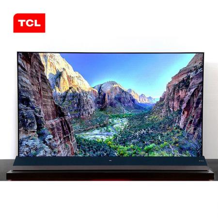 TCL 55X8 55英寸 全面屏4K超高清 全生态人工智能语音高配网络液晶电视机 黑色