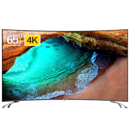长虹 65D3C 65英寸电视 32核4K超高清HDR 曲面人工智能液晶智能平板电视机