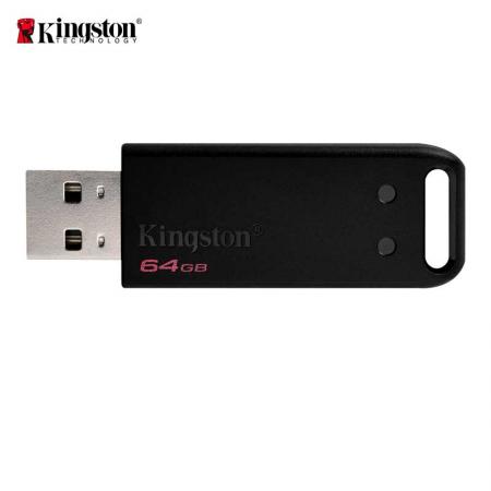 金士顿 DT20 USB2.0 64GB U盘 黑色