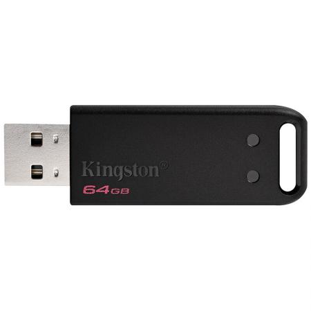 金士顿 DT20 USB2.0 64GB U盘 黑色