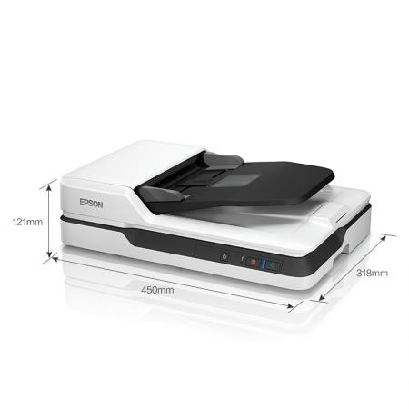 爱普生 DS-1610 A4 ADF+平板 22ppm高速彩色文档扫描仪 自动进纸