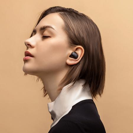小米 Redmi AirDots 真无线蓝牙耳机|分体式耳机 |收纳充电盒 |蓝牙5.0 |按键防触控操作