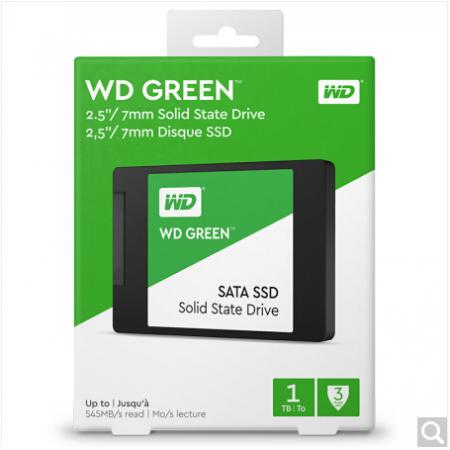 西部数据 SATA3.0接口 Green系列-SSD固态硬盘－1TB