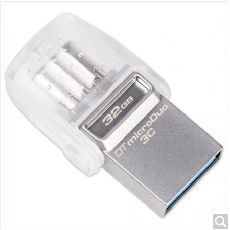 金士顿Type-C USB3.1 U盘 DTDUO3C 双接口设计 支持苹果MacBook 32G