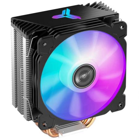 乔思伯 CR-1000彩色版 CPU散热器/台式机电脑风扇/风冷（4热管/温控静音/多平台/附硅脂）