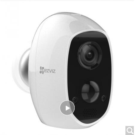 海康威视 萤石C3A全无线监控摄像头 200万像素1080P电池相机 自带电池 网络摄像机