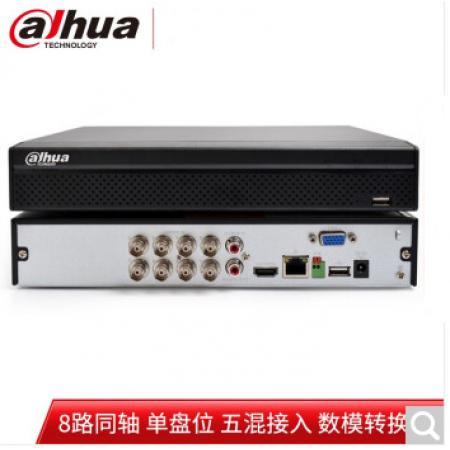 大华DH-HCVR5108HS-V6 8路硬盘录像机同轴模拟网络监控主机