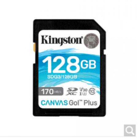 金士顿（Kingston） SDG3 高速相机卡 V30 U3 支持4k 数码相...