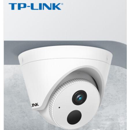 TPLINK TL-IPC433HSP 300万音频/POE供电红外夜视拾音半球网络摄像头 4mm