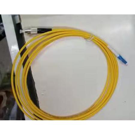 中性 电信级光纤跳线尾纤 单模单芯 LC-FC 5米