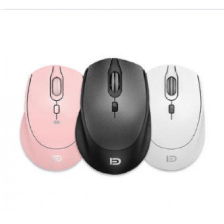 富德 i360t商务办公家用游戏三模无线蓝牙鼠标 粉色
