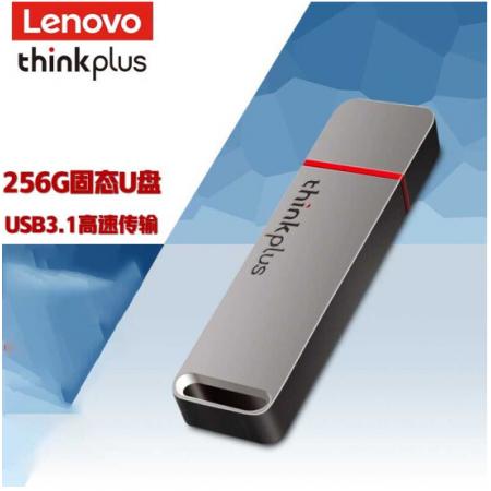 联想（thinkplus）TU100 Pro 移动固态U盘 USB3.1  读速...
