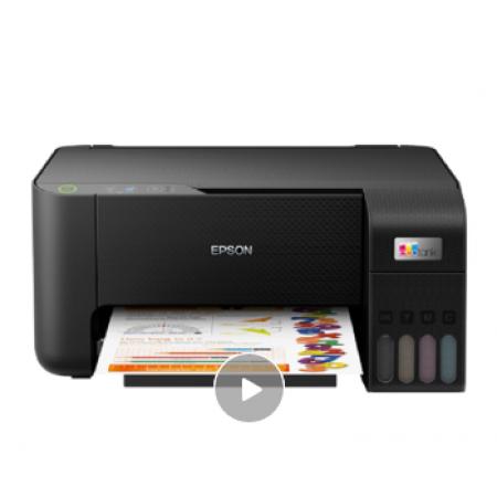 爱普生 墨仓式 L3218彩色喷墨打印机 彩色打印复印扫描
