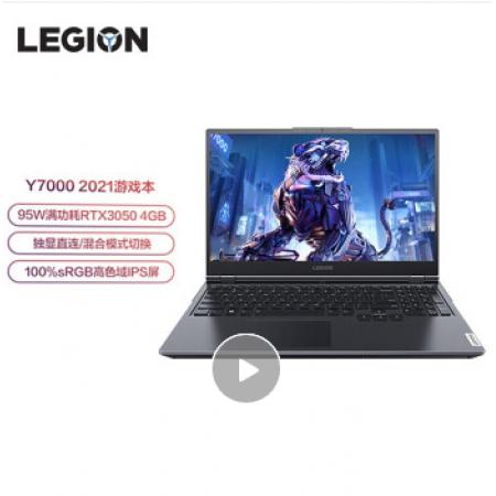 联想（Lenovo） 拯救者Y7000 i5-11400H/16G/512G固态 RTX3050 4G 独显设计高色域吃鸡游戏笔记本电脑 定制 