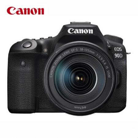 佳能（Canon）EOS90D（18-135mm）单反相机高清数码3250万像素照相机套机 可录像（赠256G 卡）