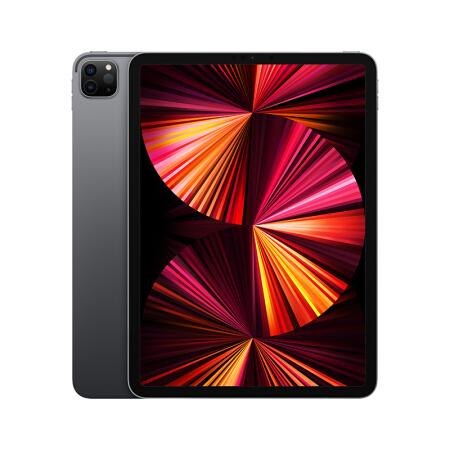Apple iPad Pro 11英寸平板电脑 2021年新款(512G WLAN版/M1芯片Liquid视网膜屏/MHQW3CH/A) 深空灰色