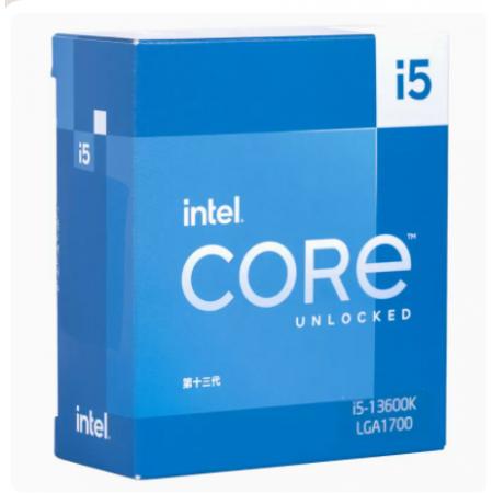 intel/英特尔13代酷睿i5-13600K盒装处理器 14核心20线程电脑CPU