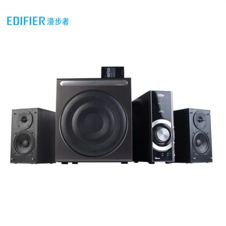 漫步者（EDIFIER） C3 2.1声道+独立功放 多媒体音箱 音响 电脑音箱 黑色 