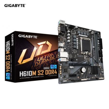 技嘉（GIGABYTE）H610M-S2 DDR4 主板（ Intel H610/LGA 1700） 