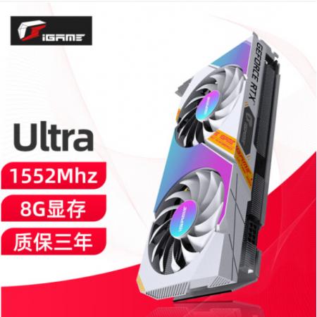 七彩虹（Colorful）iGame RTX3050 Ultra W OC DU...