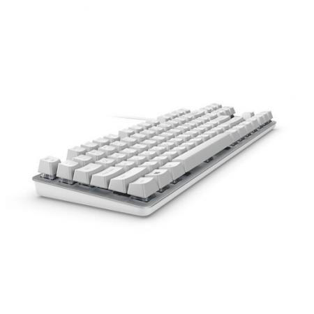 罗技（Logitech）K835机械键盘 有线键盘 游戏办公键盘 84键 白色
