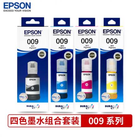 爱普生（EPSON）009系列原装墨水  四色墨水一套