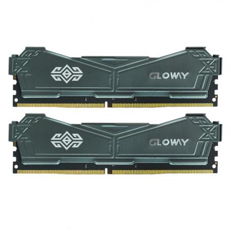 光威（Gloway）天煞 黑马甲条 16G 3200 DDR4普条台式机电脑内存...