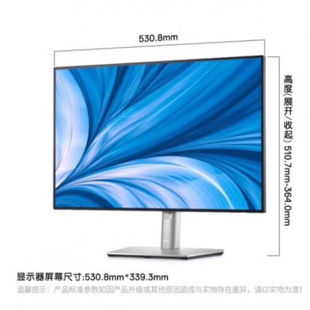 戴尔（DELL）U系列 U2421E 2K IPS Type-C 24.1英寸电...