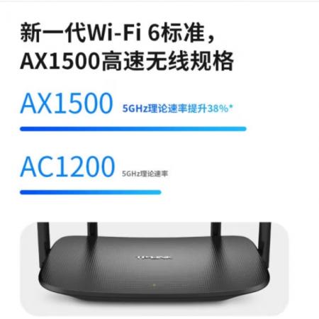 TP-LINK TL-XDR1520易展版 WiFi6无线家用双频5G千兆路由器