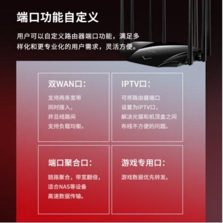 TP-LINK TL-XDR6020易展版 千兆WiFi6无线高速网络家用穿墙王...