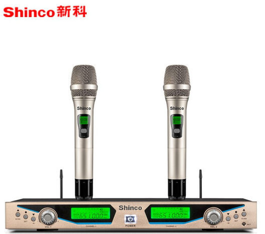 新科（Shinco） U81 无线真分集一拖二麦克风