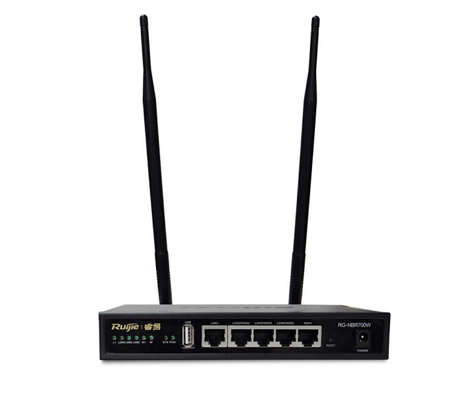 锐捷  RG-NBR700W  企业级VPN上网行为管理路由器  百兆双频无线