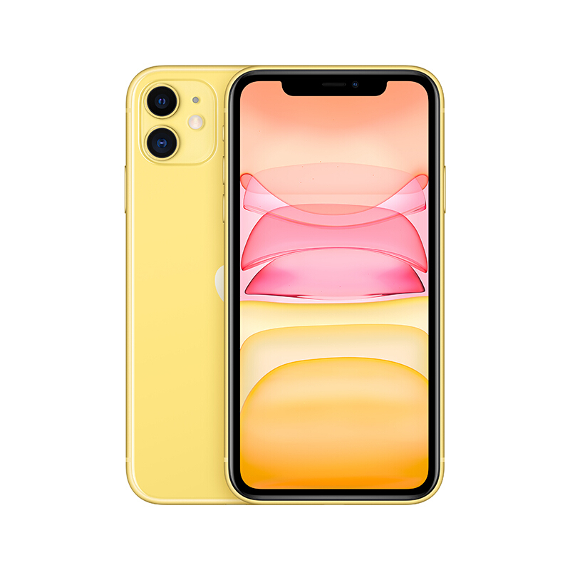 Apple iPhone 11 (A2223) 64GB  移动联通电信4G手机 双卡双待 黄色